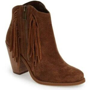 Jessica Simpson Suede Fringe Booties